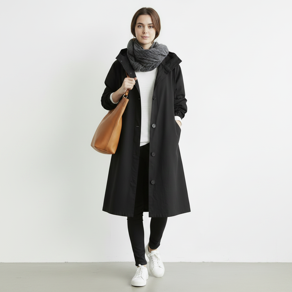 Women's Trench Coat Waterproof | Winter Coat