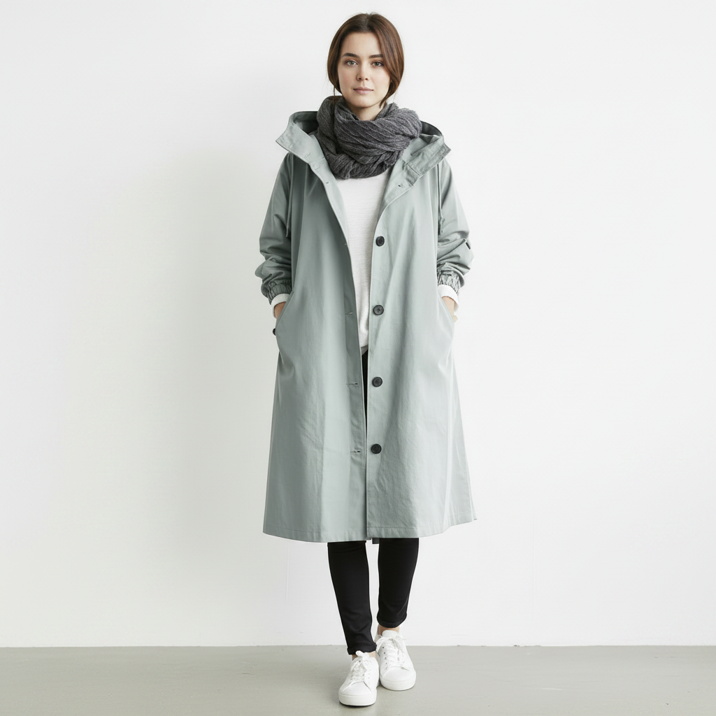Women's Trench Coat Waterproof | Winter Coat