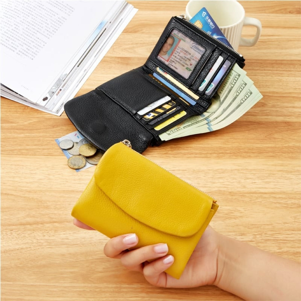 Women's Wallet RFID Wallet Slim Card Holder Coin Purse